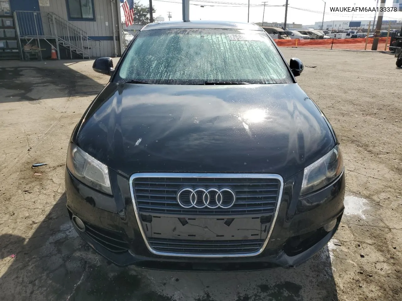 2010 Audi A3 Premium Plus VIN: WAUKEAFM6AA133378 Lot: 75885044