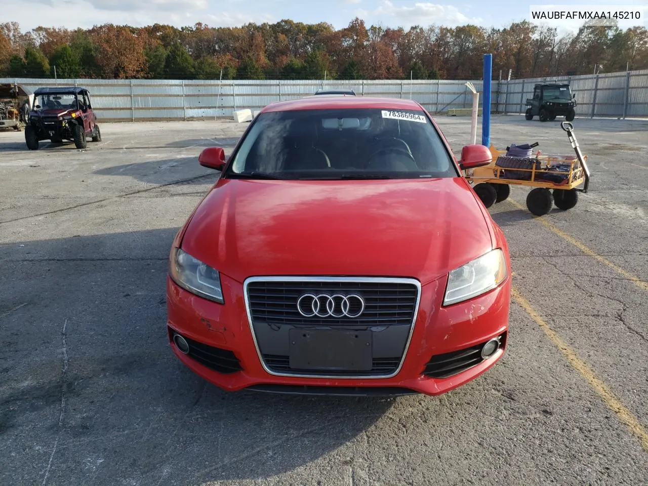 2010 Audi A3 Premium VIN: WAUBFAFMXAA145210 Lot: 78386964