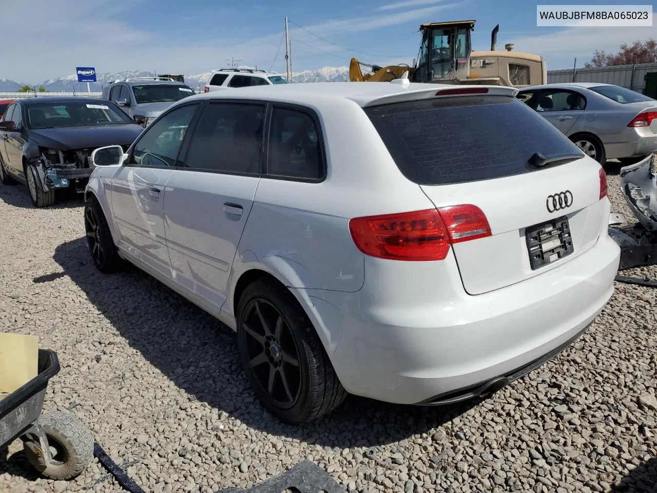 2011 Audi A3 Premium VIN: WAUBJBFM8BA065023 Lot: 52742194