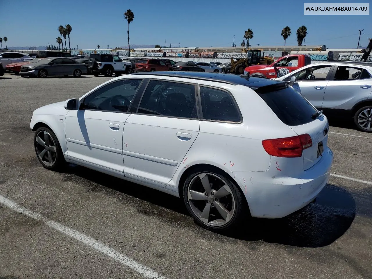 2011 Audi A3 Premium Plus VIN: WAUKJAFM4BA014709 Lot: 66567934