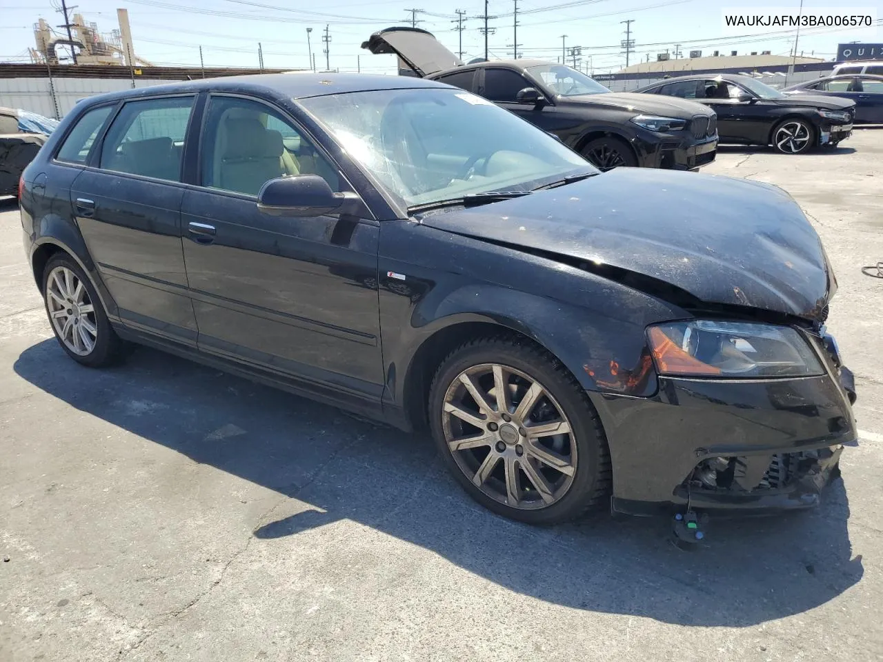 2011 Audi A3 Premium Plus VIN: WAUKJAFM3BA006570 Lot: 67342874