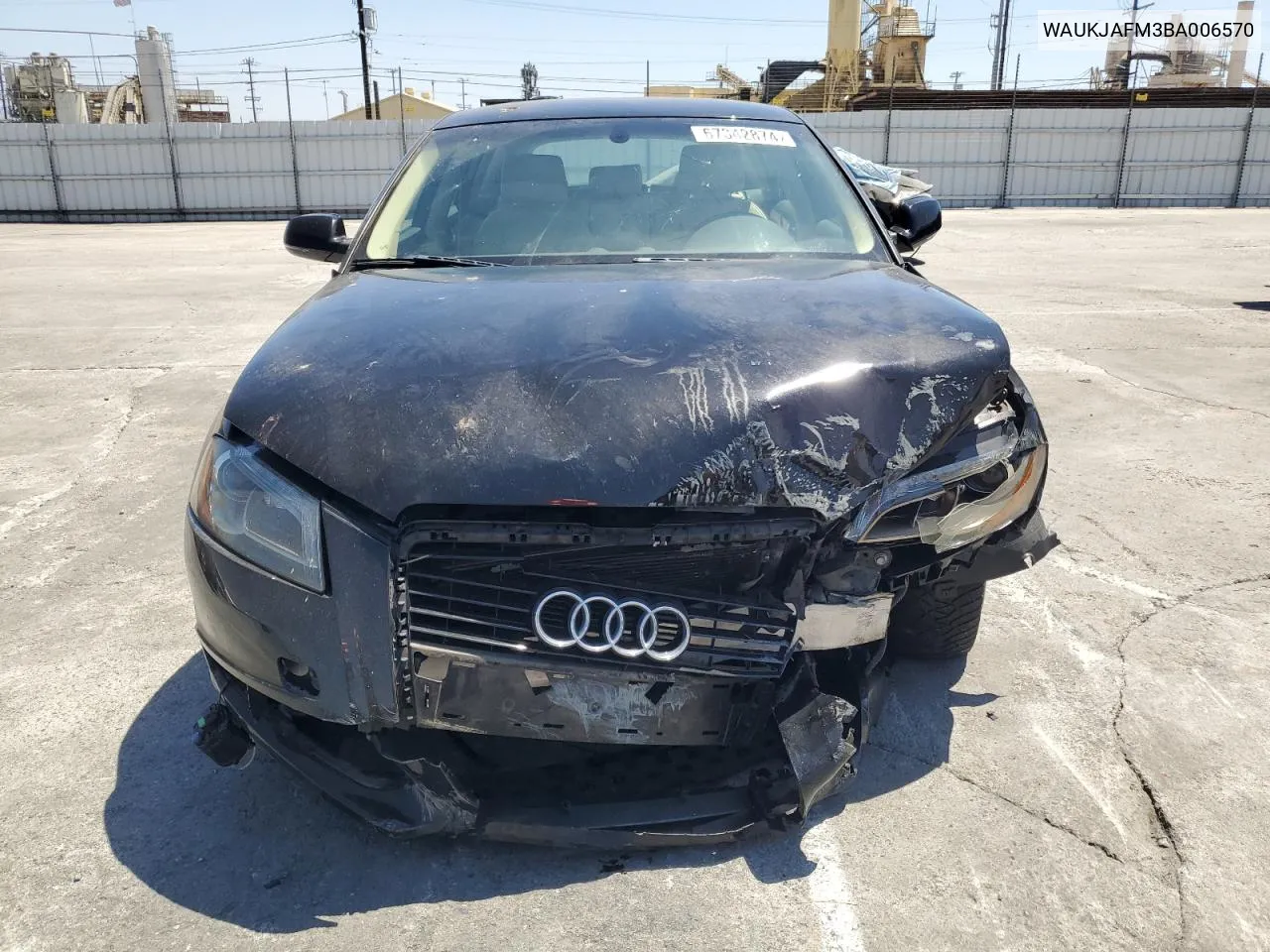 2011 Audi A3 Premium Plus VIN: WAUKJAFM3BA006570 Lot: 67342874