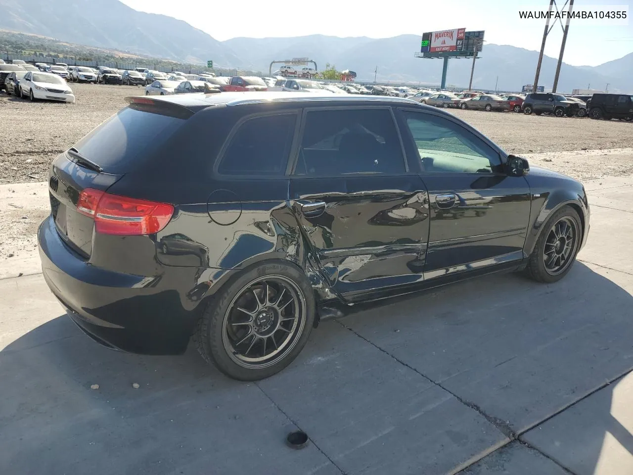 2011 Audi A3 Premium Plus VIN: WAUMFAFM4BA104355 Lot: 67746584