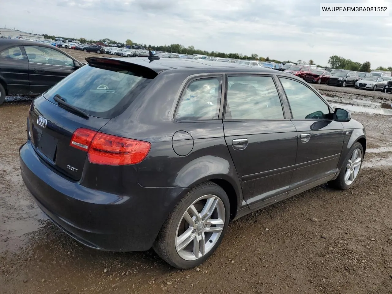 2011 Audi A3 Premium Plus VIN: WAUPFAFM3BA081552 Lot: 69390984