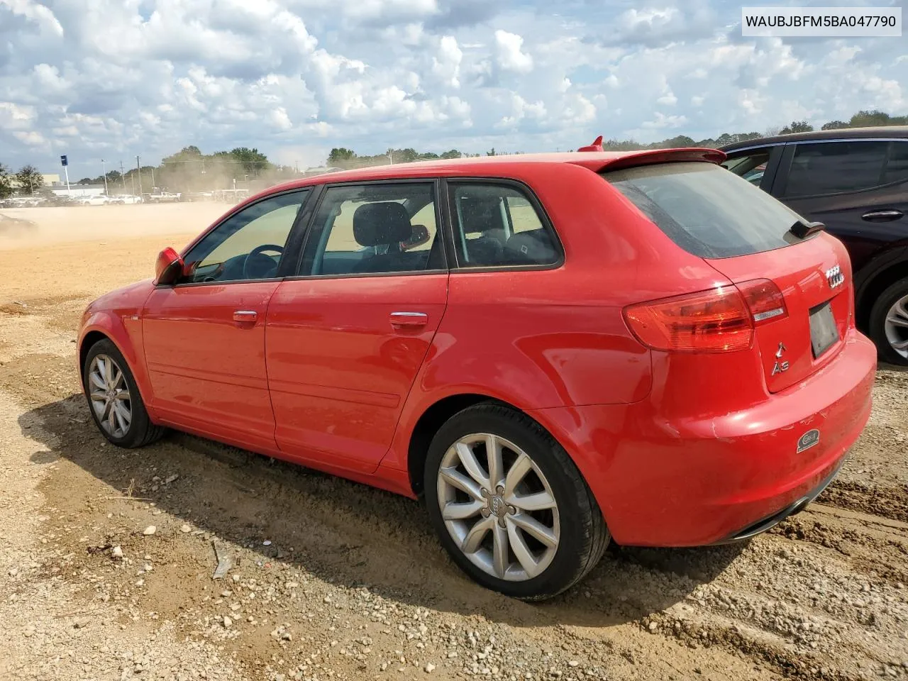 2011 Audi A3 Premium VIN: WAUBJBFM5BA047790 Lot: 74276654