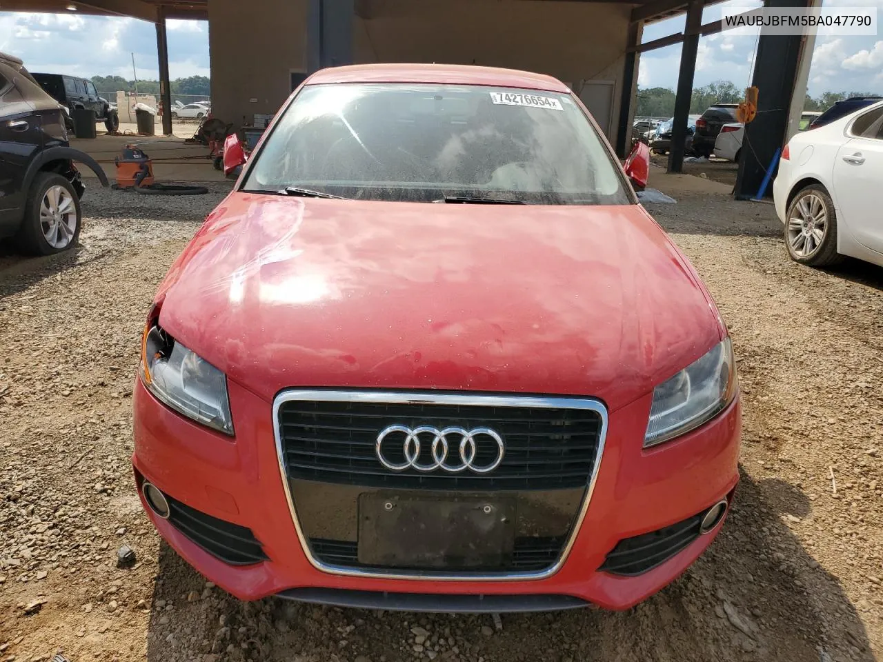 2011 Audi A3 Premium VIN: WAUBJBFM5BA047790 Lot: 74276654