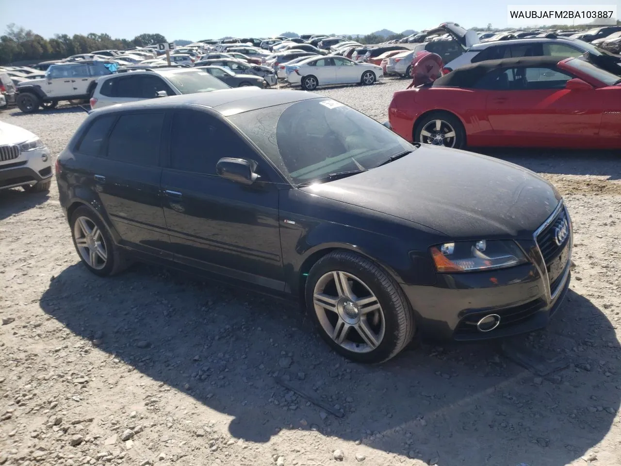 WAUBJAFM2BA103887 2011 Audi A3 Premium