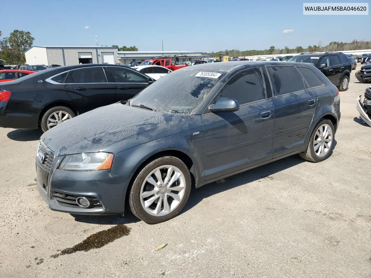 2011 Audi A3 Premium VIN: WAUBJAFM5BA046620 Lot: 76305364