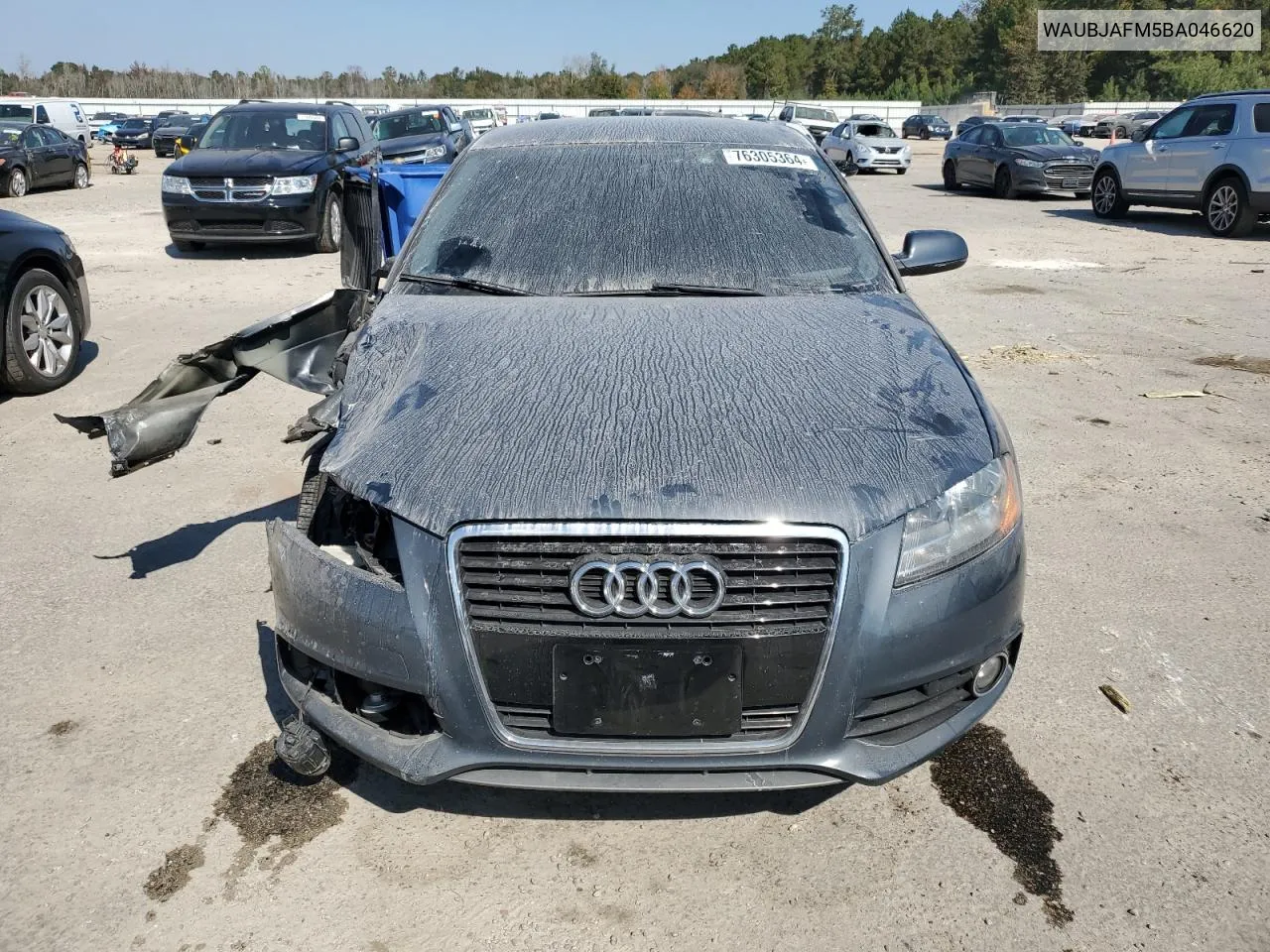 2011 Audi A3 Premium VIN: WAUBJAFM5BA046620 Lot: 76305364