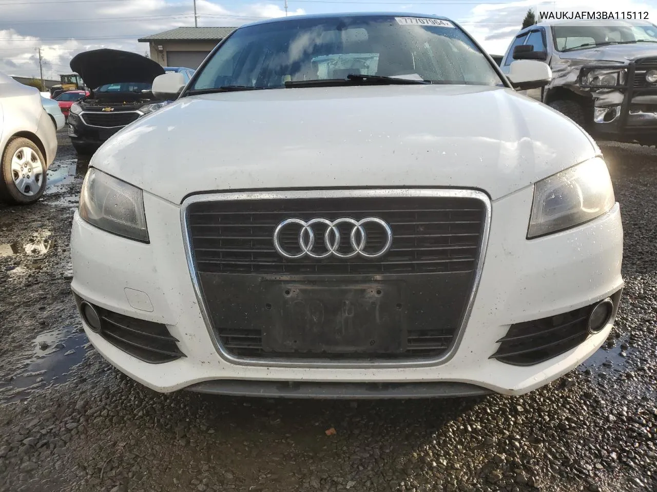 2011 Audi A3 Premium Plus VIN: WAUKJAFM3BA115112 Lot: 77707964