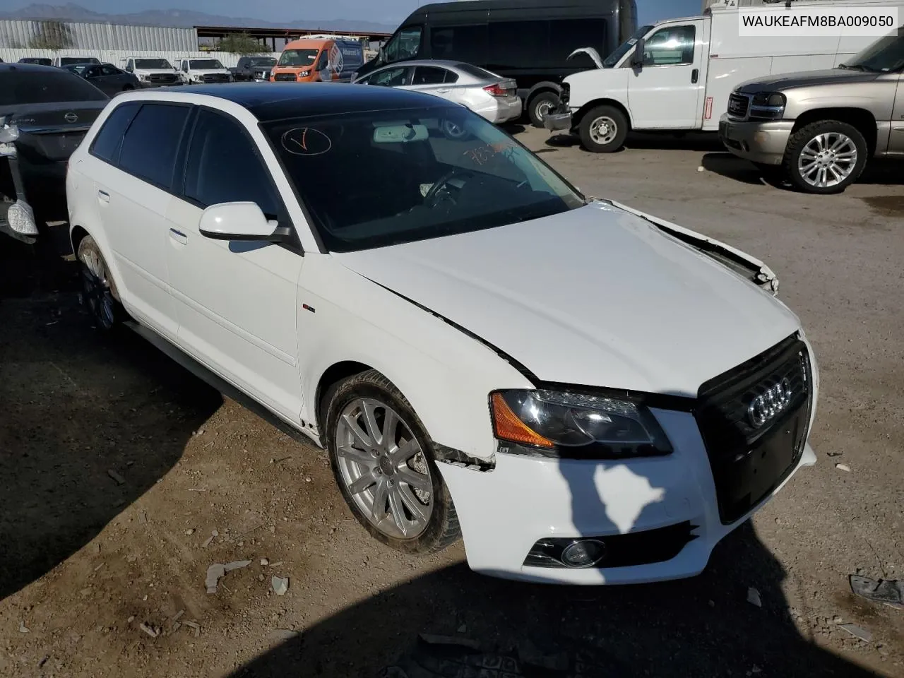 2011 Audi A3 Premium Plus VIN: WAUKEAFM8BA009050 Lot: 78326054