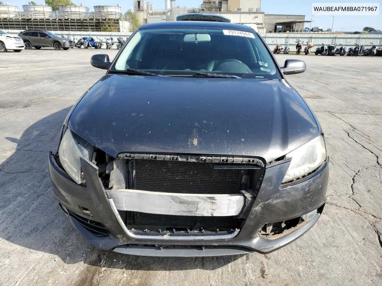 2011 Audi A3 Premium VIN: WAUBEAFM8BA071967 Lot: 79774944