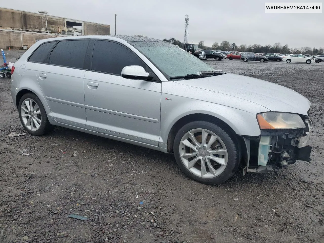 2011 Audi A3 Premium VIN: WAUBEAFM2BA147490 Lot: 80733714