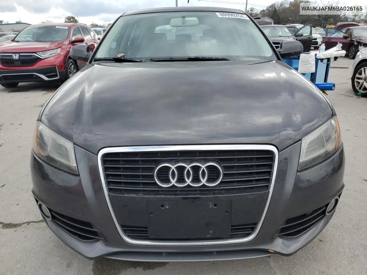 2011 Audi A3 Premium Plus VIN: WAUKJAFM6BA026165 Lot: 80990254