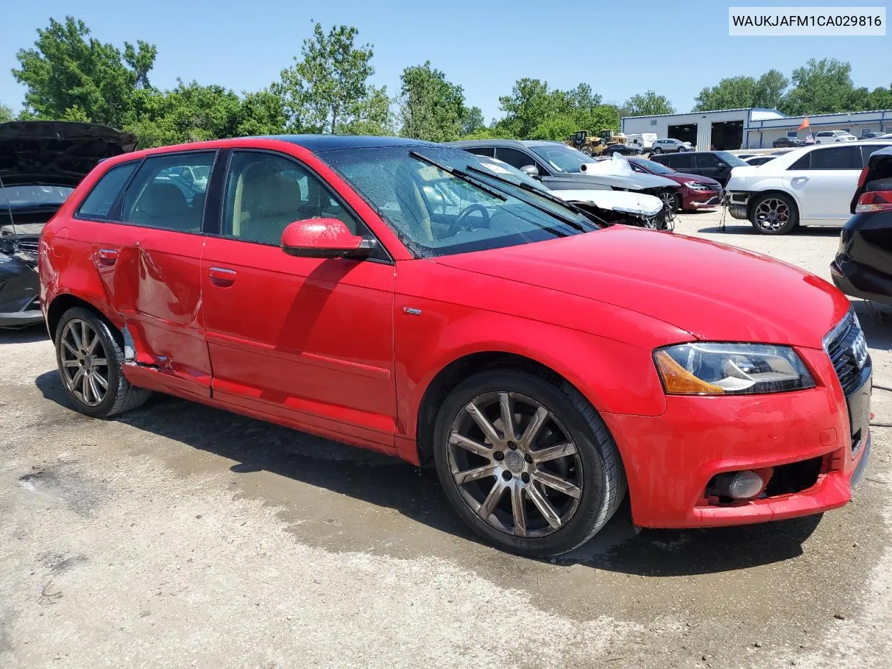 WAUKJAFM1CA029816 2012 Audi A3 Premium Plus