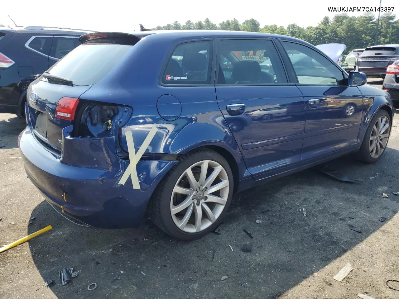 WAUKJAFM7CA143397 2012 Audi A3 Premium Plus