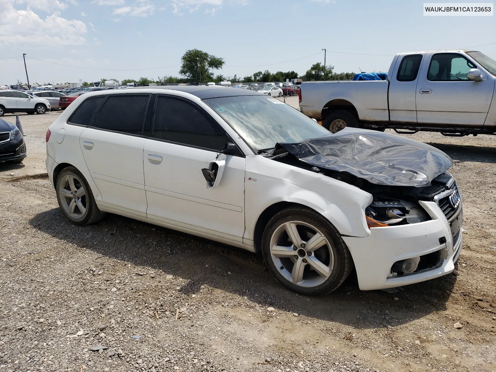 2012 Audi A3 Premium Plus VIN: WAUKJBFM1CA123653 Lot: 67831854