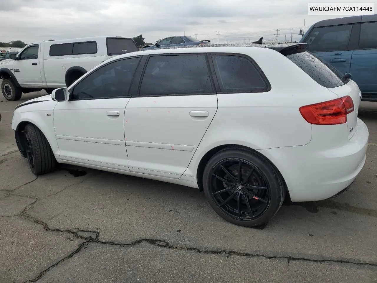 WAUKJAFM7CA114448 2012 Audi A3 Premium Plus