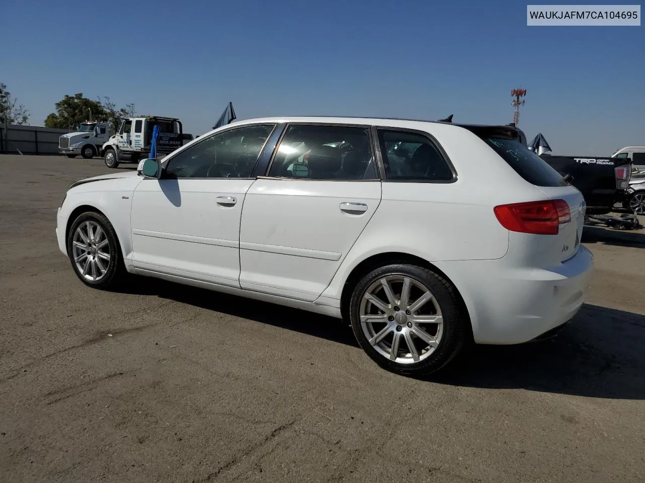 WAUKJAFM7CA104695 2012 Audi A3 Premium Plus