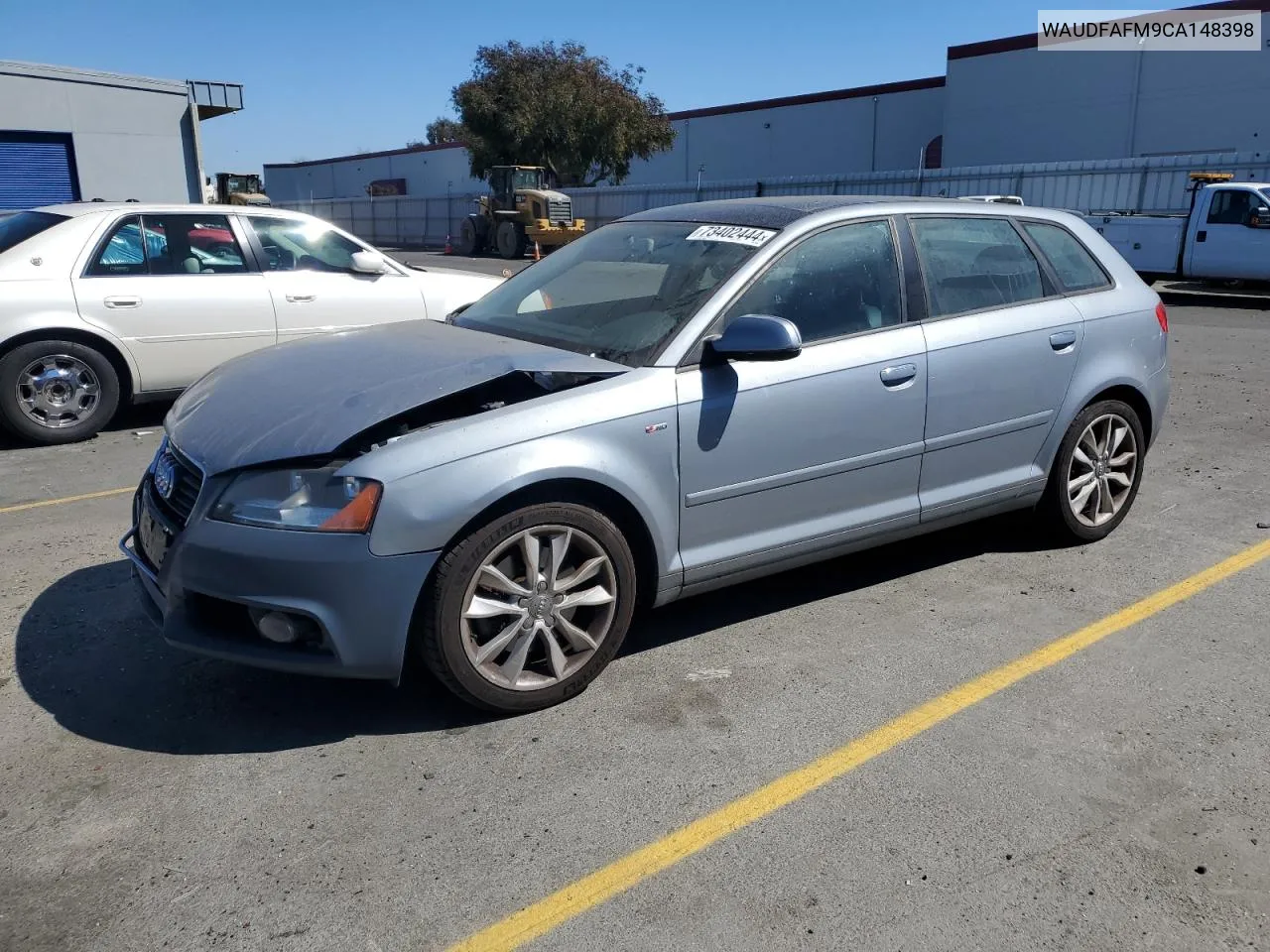 2012 Audi A3 Premium VIN: WAUDFAFM9CA148398 Lot: 73402444