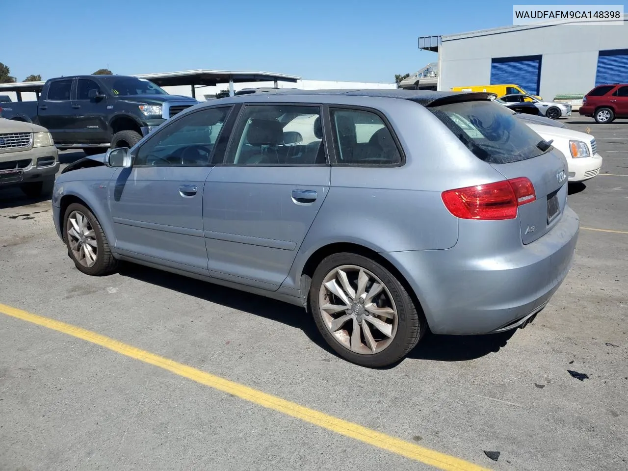 2012 Audi A3 Premium VIN: WAUDFAFM9CA148398 Lot: 73402444