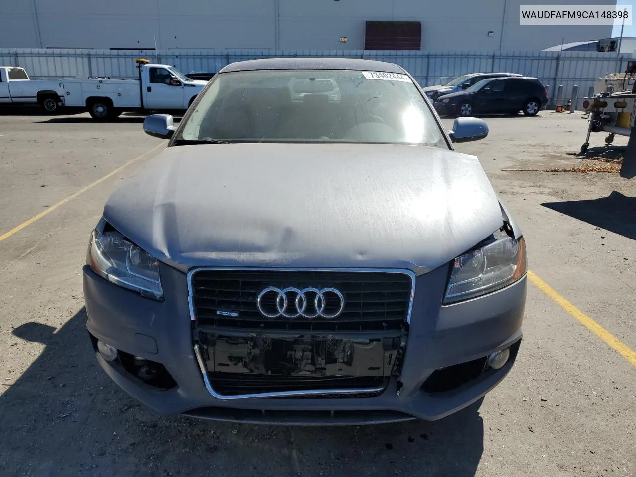 2012 Audi A3 Premium VIN: WAUDFAFM9CA148398 Lot: 73402444