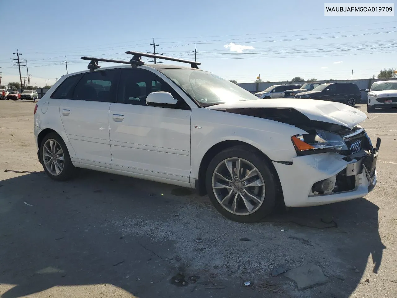 2012 Audi A3 Premium VIN: WAUBJAFM5CA019709 Lot: 73855374