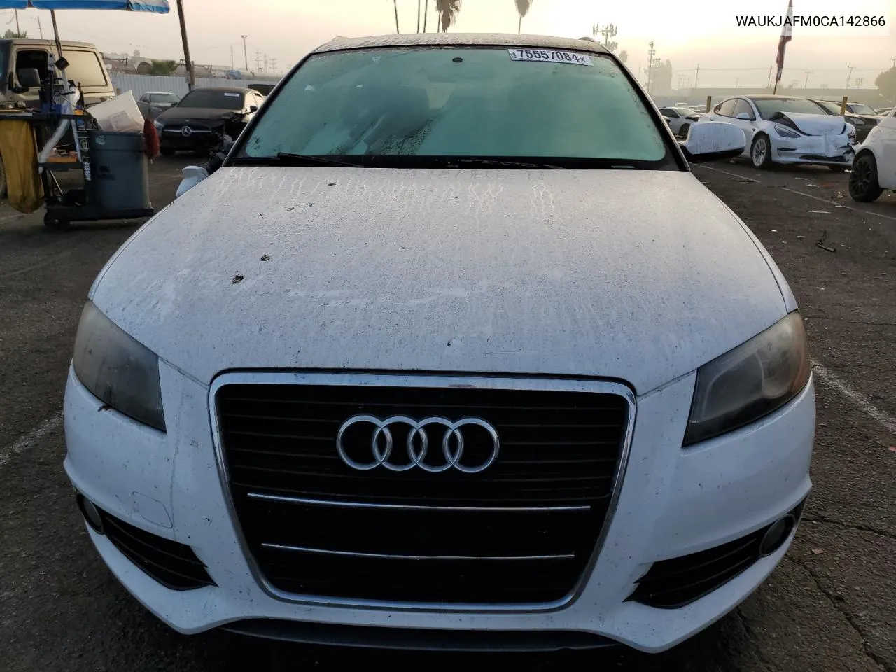 2012 Audi A3 Premium Plus VIN: WAUKJAFM0CA142866 Lot: 75557084