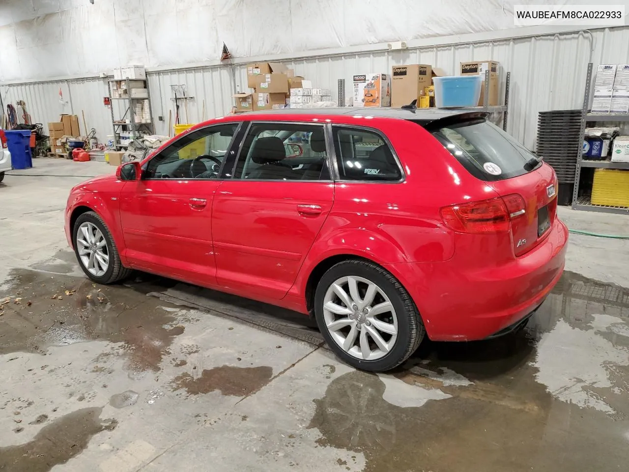 2012 Audi A3 Premium VIN: WAUBEAFM8CA022933 Lot: 76691504