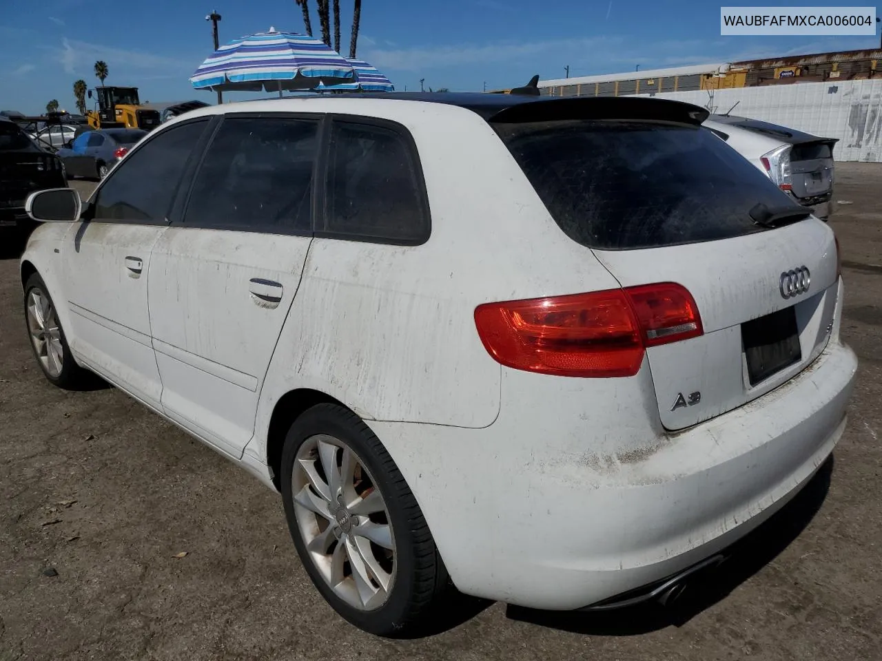 2012 Audi A3 Premium VIN: WAUBFAFMXCA006004 Lot: 77219694