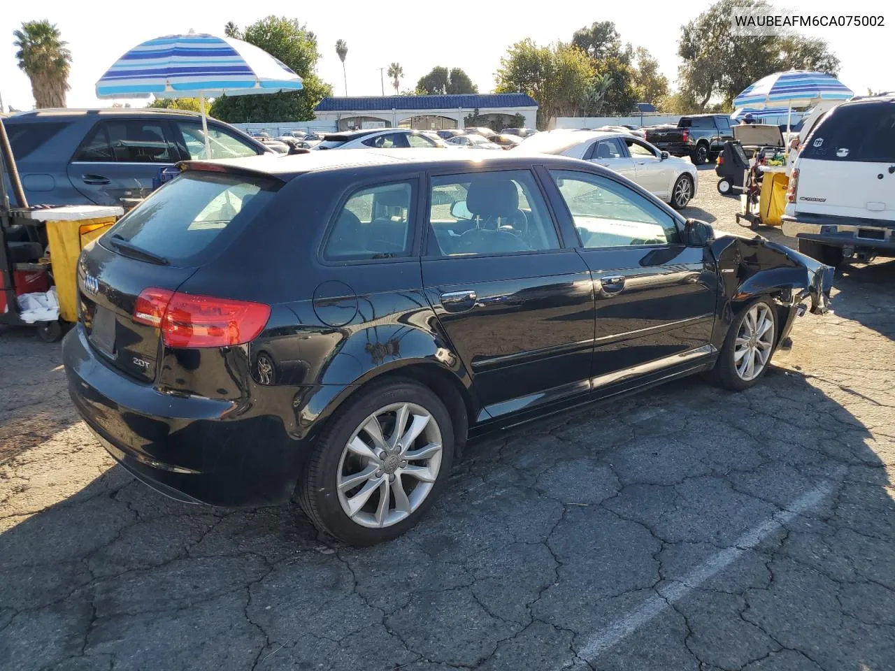 2012 Audi A3 Premium VIN: WAUBEAFM6CA075002 Lot: 80498534