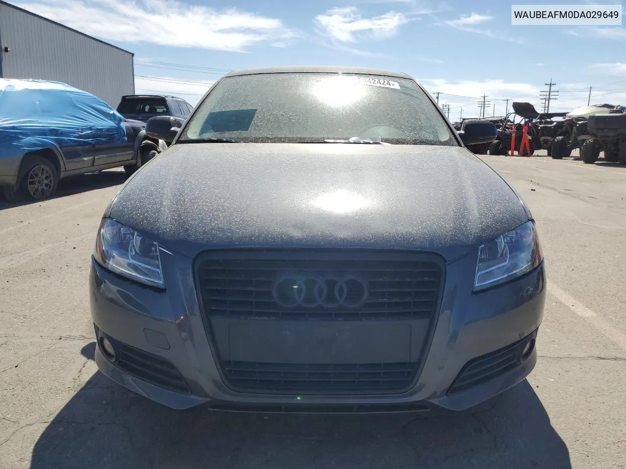 WAUBEAFM0DA029649 2013 Audi A3 Premium