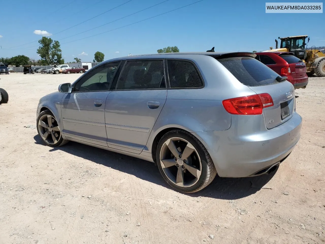 2013 Audi A3 Premium Plus VIN: WAUKEAFM8DA033285 Lot: 69268784