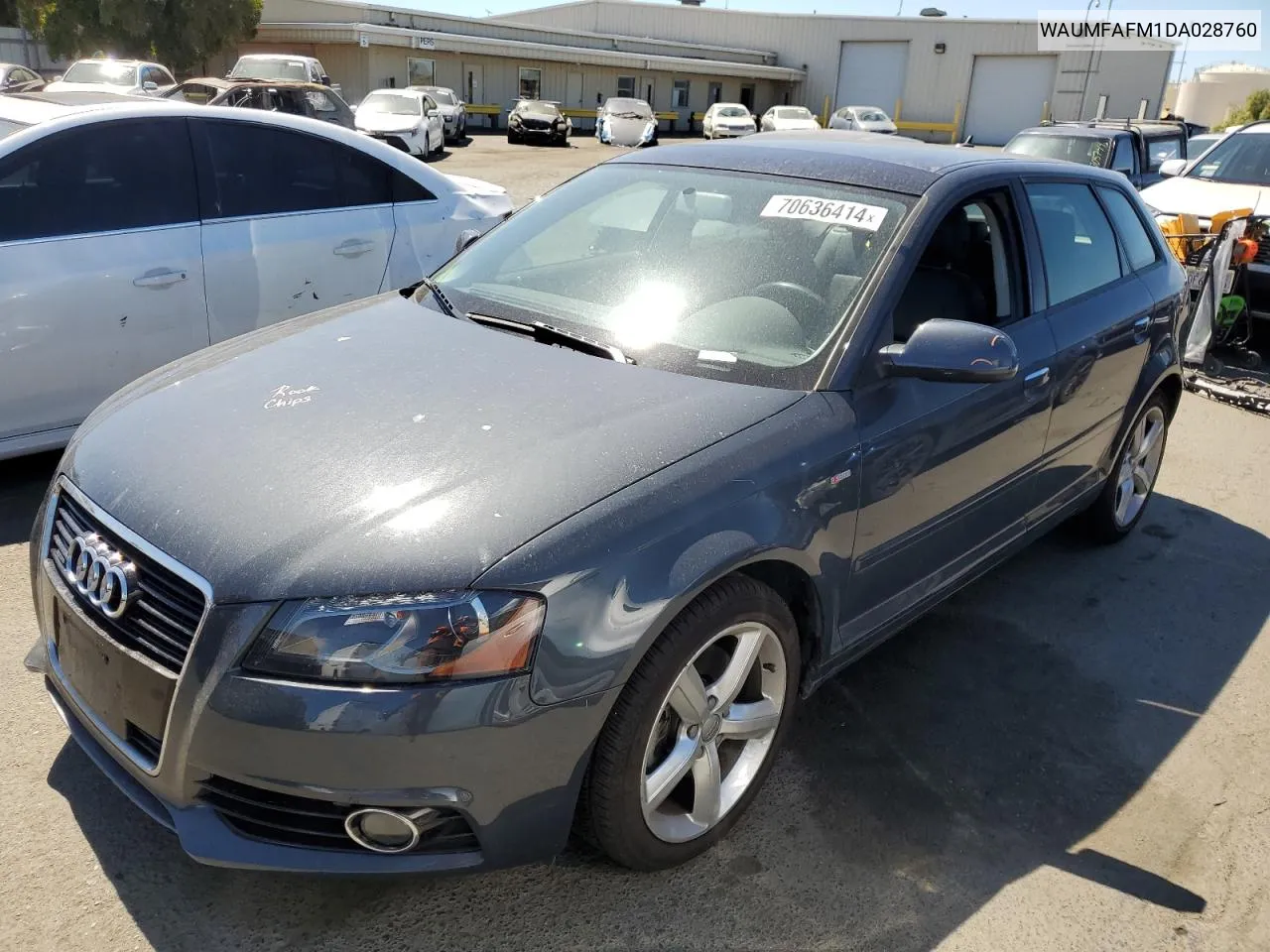 WAUMFAFM1DA028760 2013 Audi A3 Premium Plus