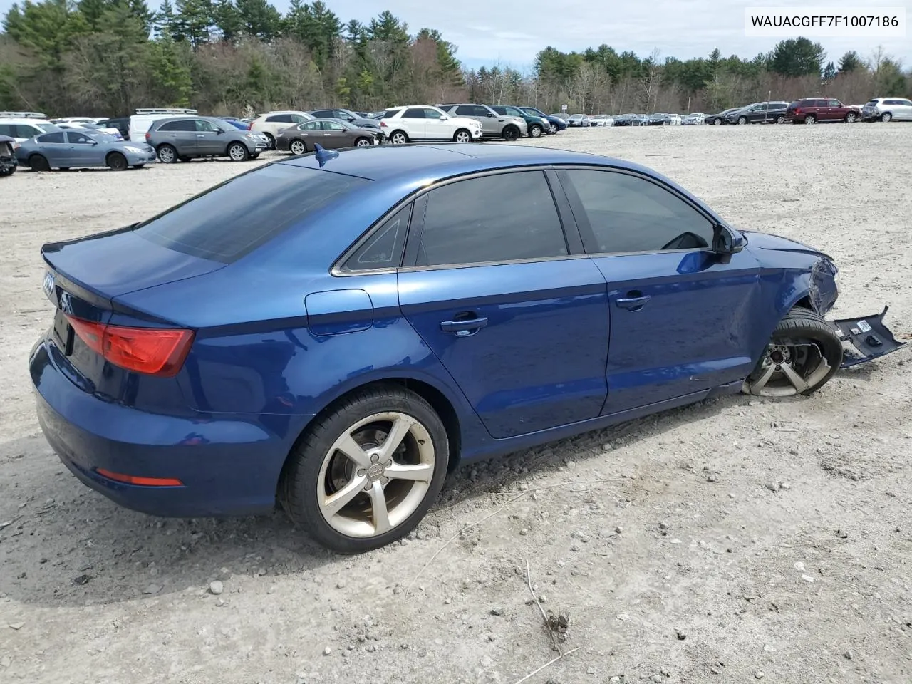 2015 Audi A3 Premium VIN: WAUACGFF7F1007186 Lot: 51429934