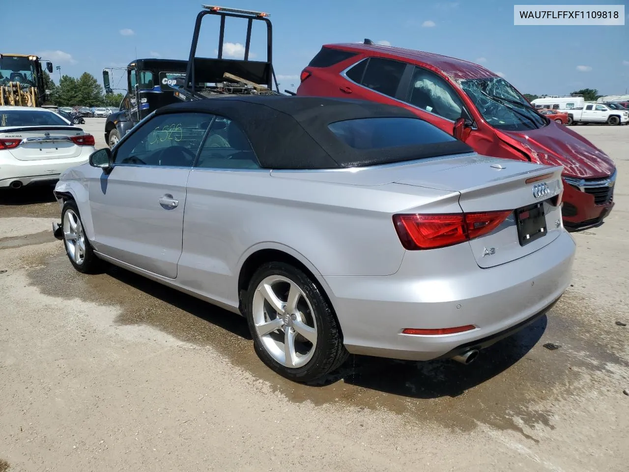 2015 Audi A3 Premium VIN: WAU7FLFFXF1109818 Lot: 58833324