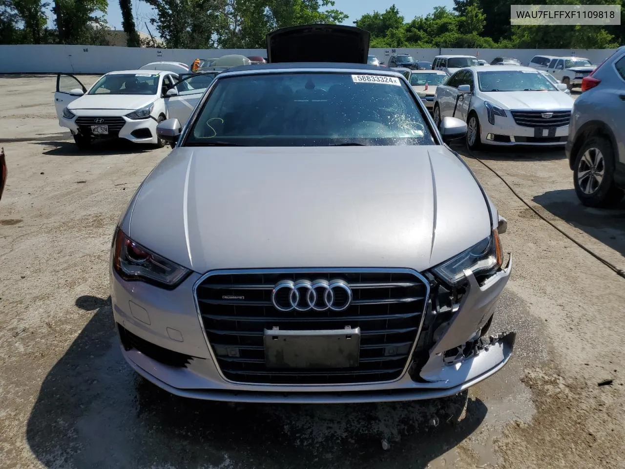 2015 Audi A3 Premium VIN: WAU7FLFFXF1109818 Lot: 58833324