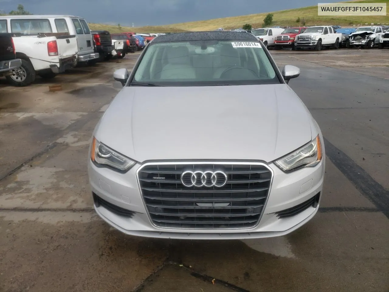 2015 Audi A3 Premium Plus VIN: WAUEFGFF3F1045457 Lot: 59616014