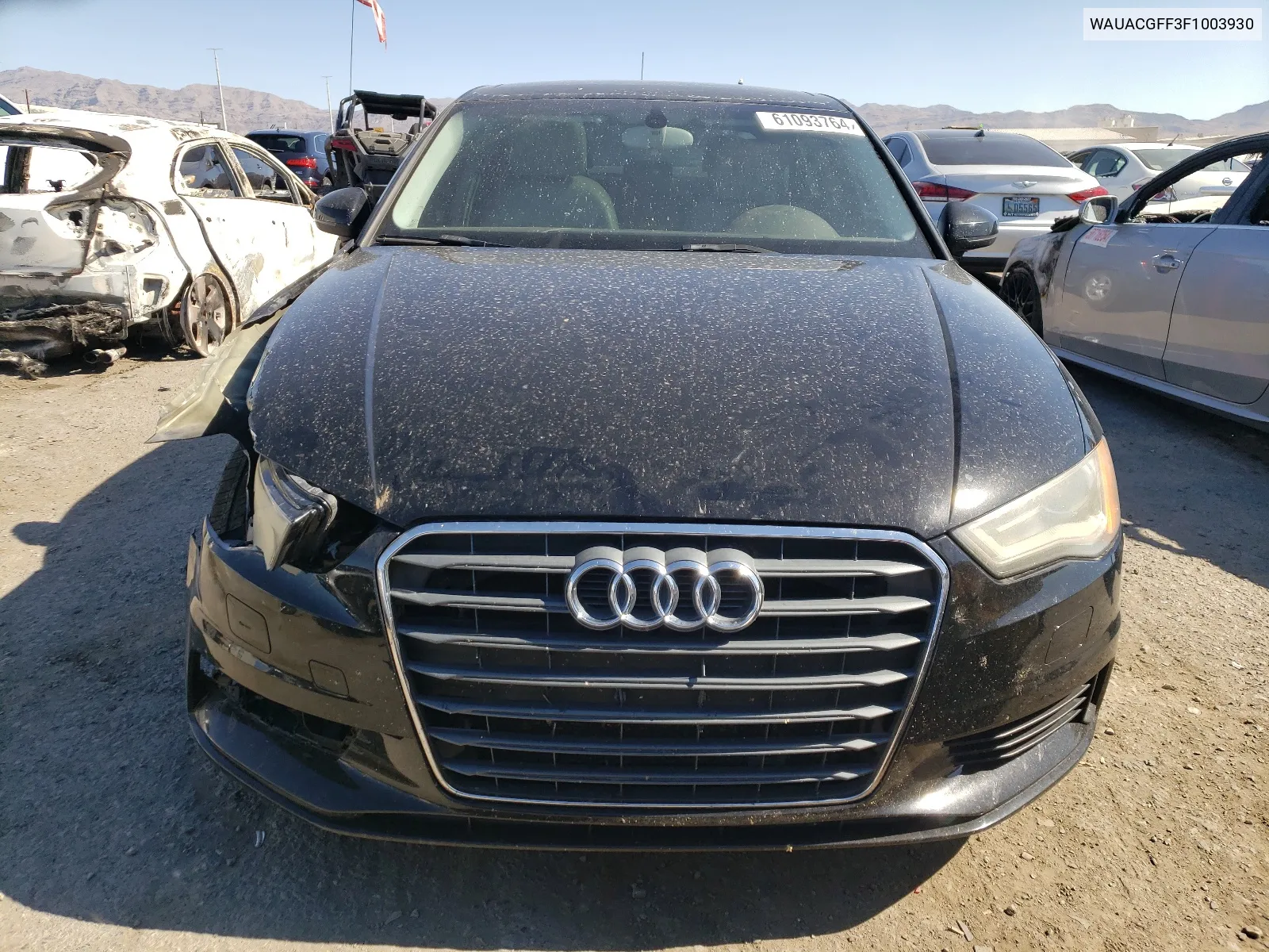 2015 Audi A3 Premium VIN: WAUACGFF3F1003930 Lot: 61093764