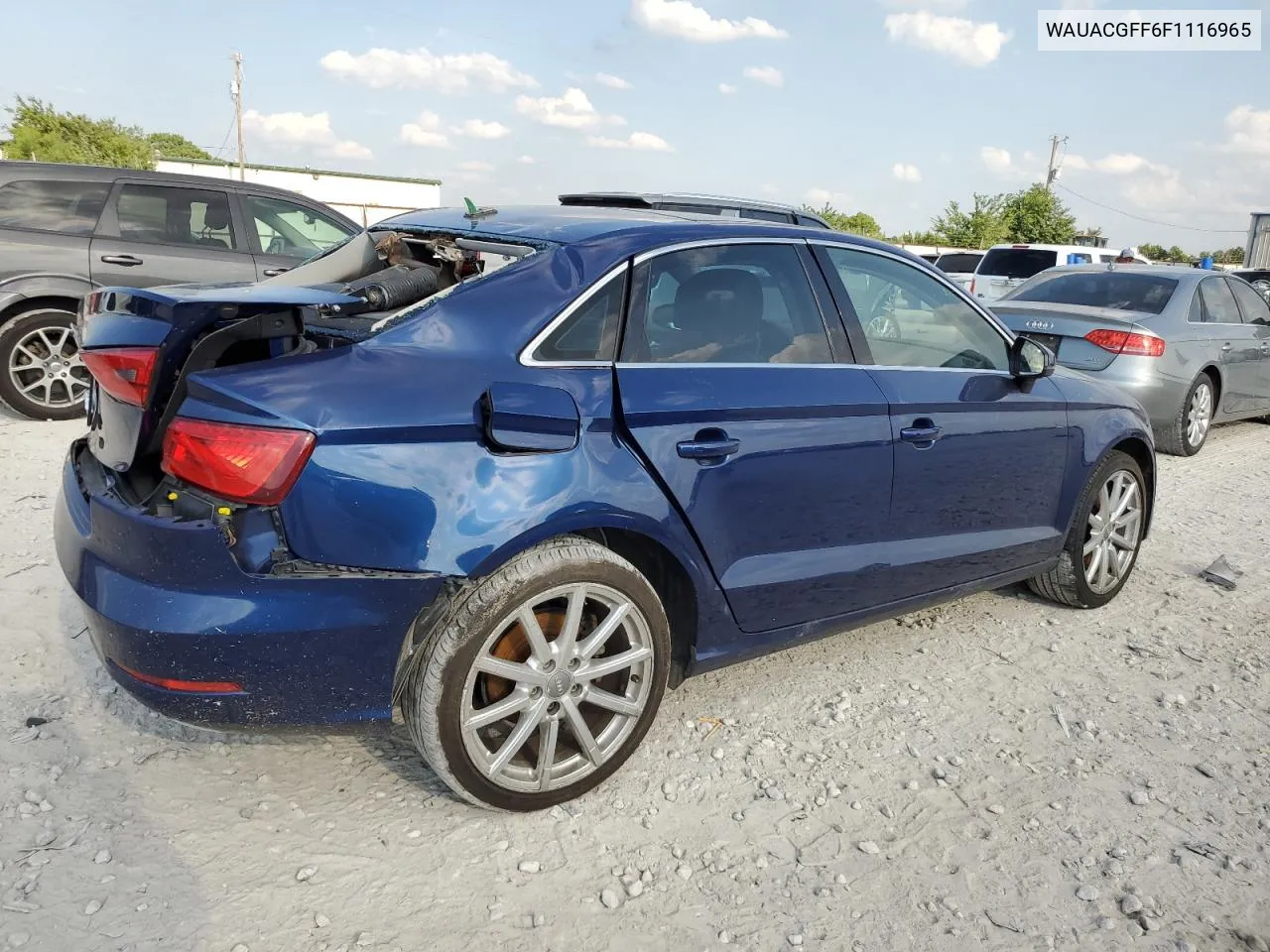 2015 Audi A3 Premium VIN: WAUACGFF6F1116965 Lot: 61172864