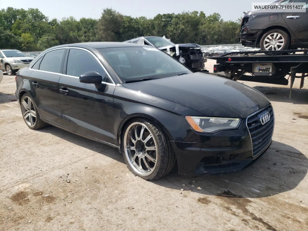 2015 Audi A3 Premium Plus VIN: WAUEFGFF7F1051407 Lot: 64674164