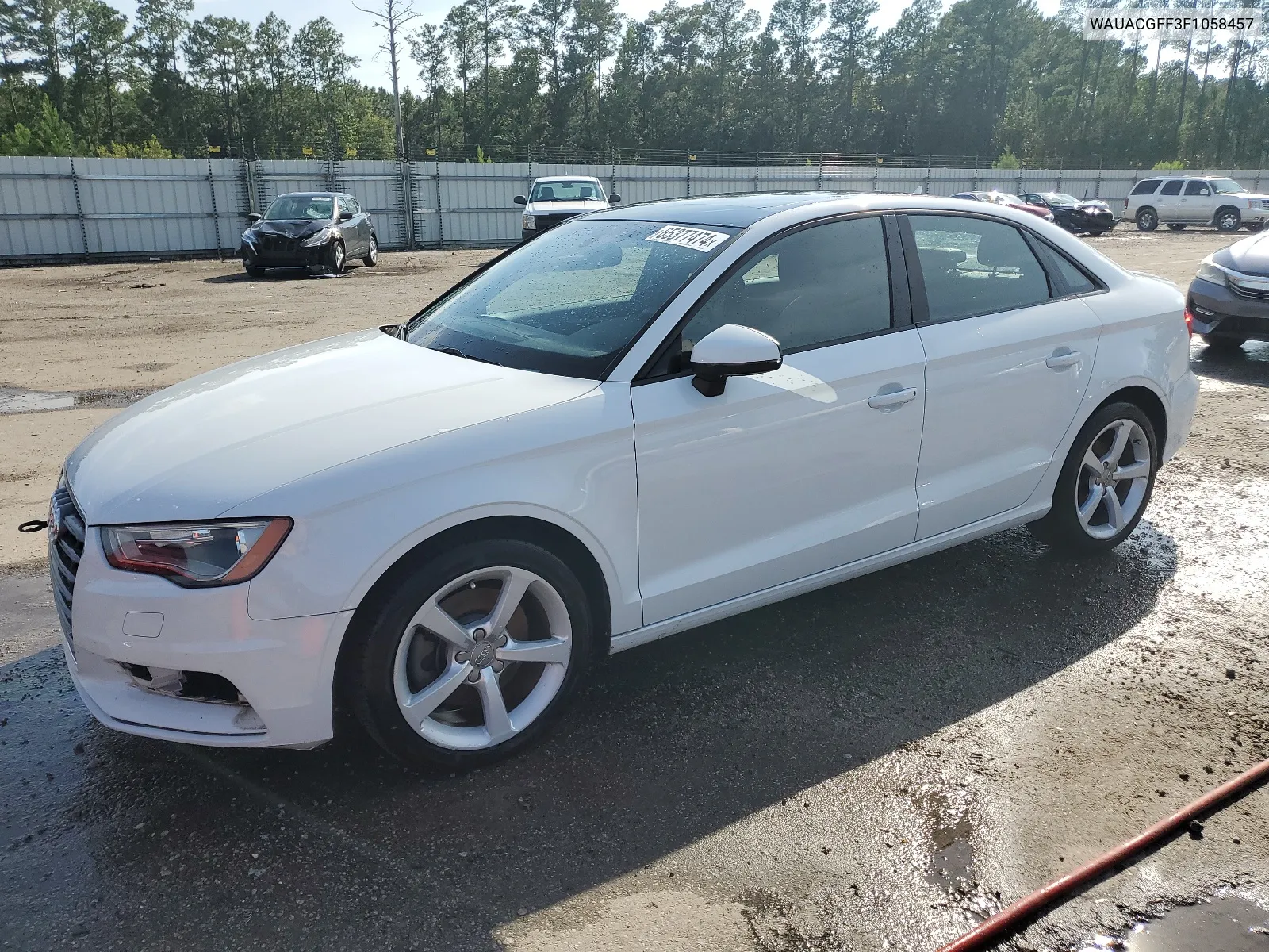 2015 Audi A3 Premium VIN: WAUACGFF3F1058457 Lot: 65377474