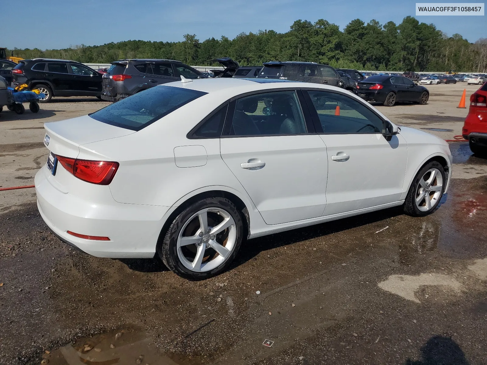 2015 Audi A3 Premium VIN: WAUACGFF3F1058457 Lot: 65377474