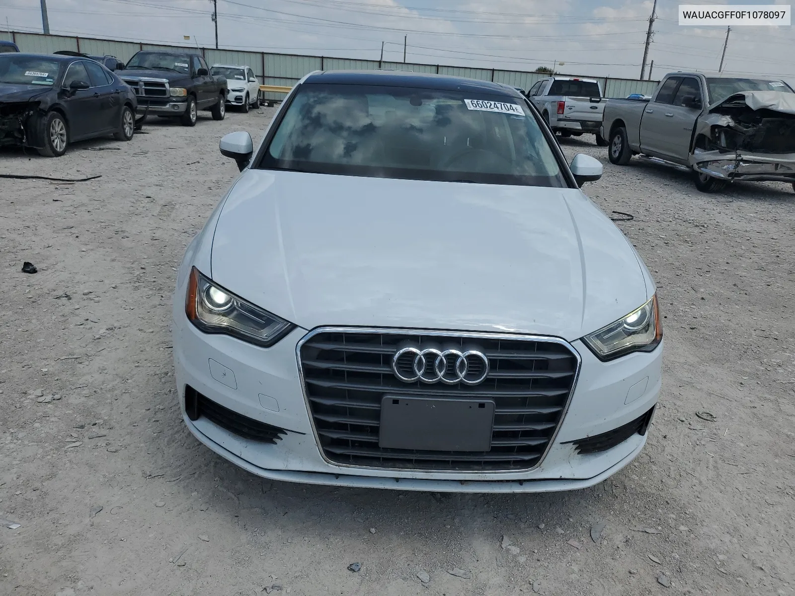 WAUACGFF0F1078097 2015 Audi A3 Premium