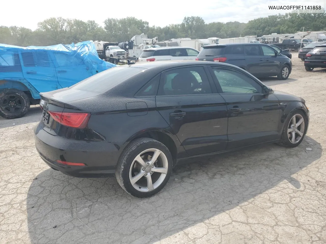 2015 Audi A3 Premium VIN: WAUACGFF9F1141858 Lot: 66800064