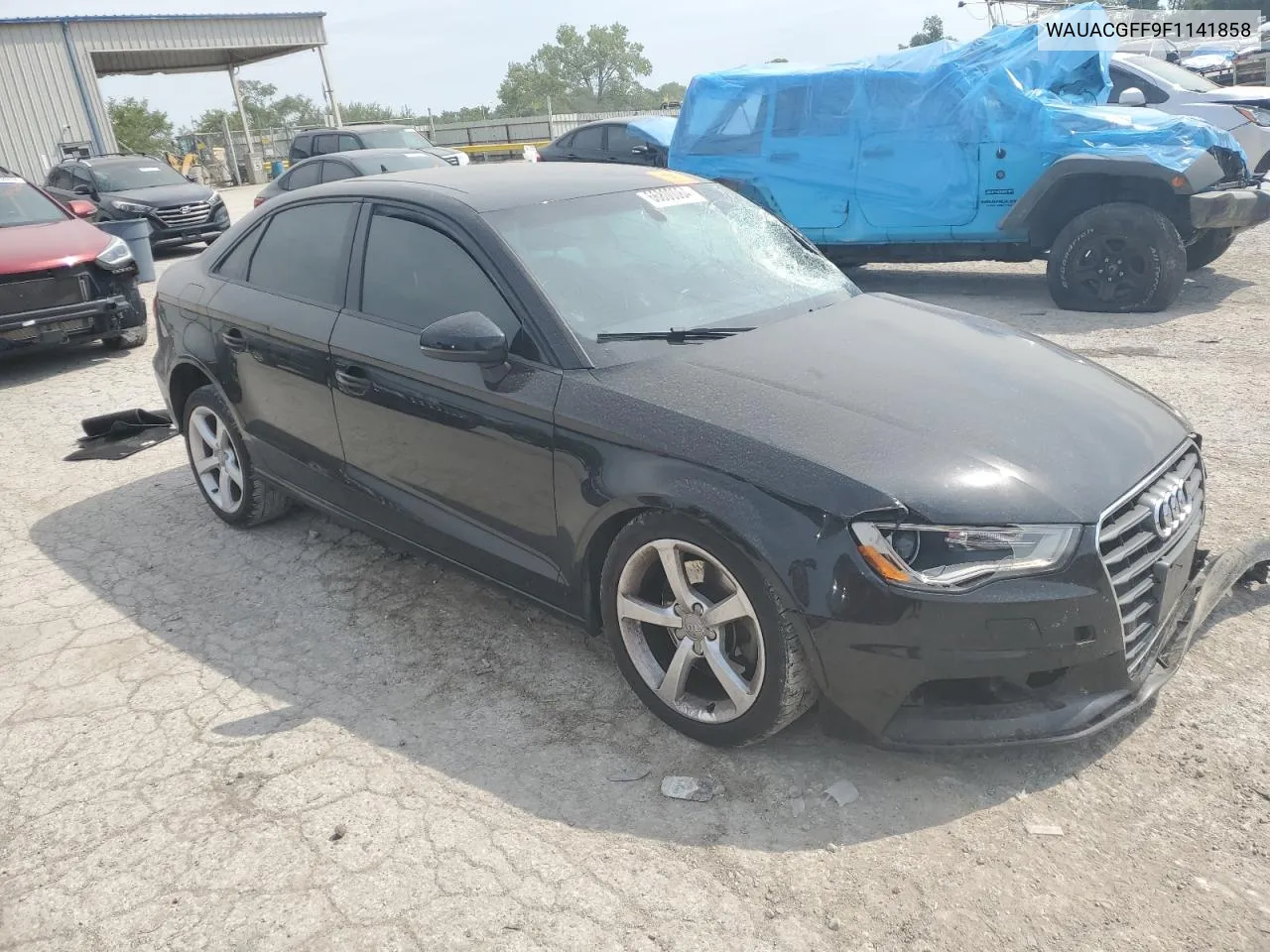 2015 Audi A3 Premium VIN: WAUACGFF9F1141858 Lot: 66800064