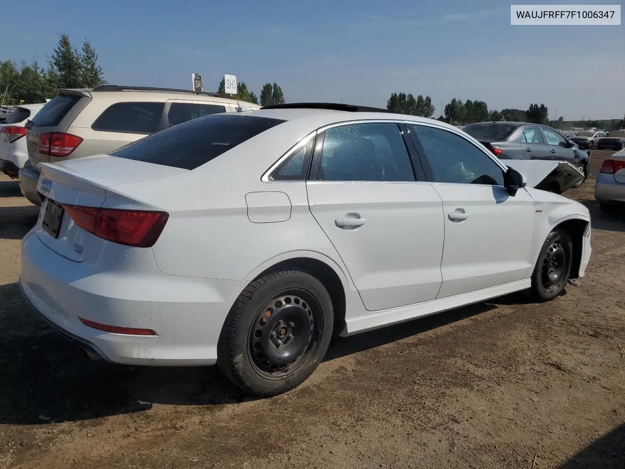 2015 Audi A3 Progressiv VIN: WAUJFRFF7F1006347 Lot: 67406514