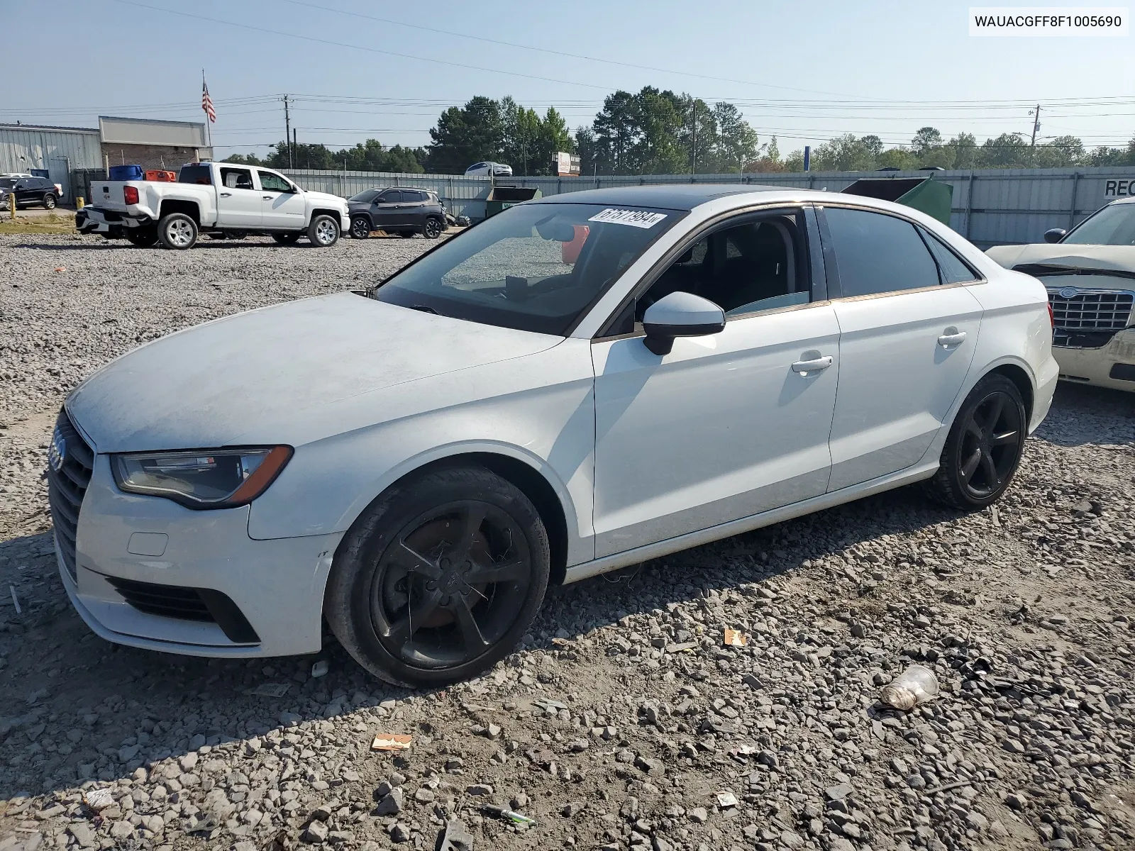 WAUACGFF8F1005690 2015 Audi A3 Premium