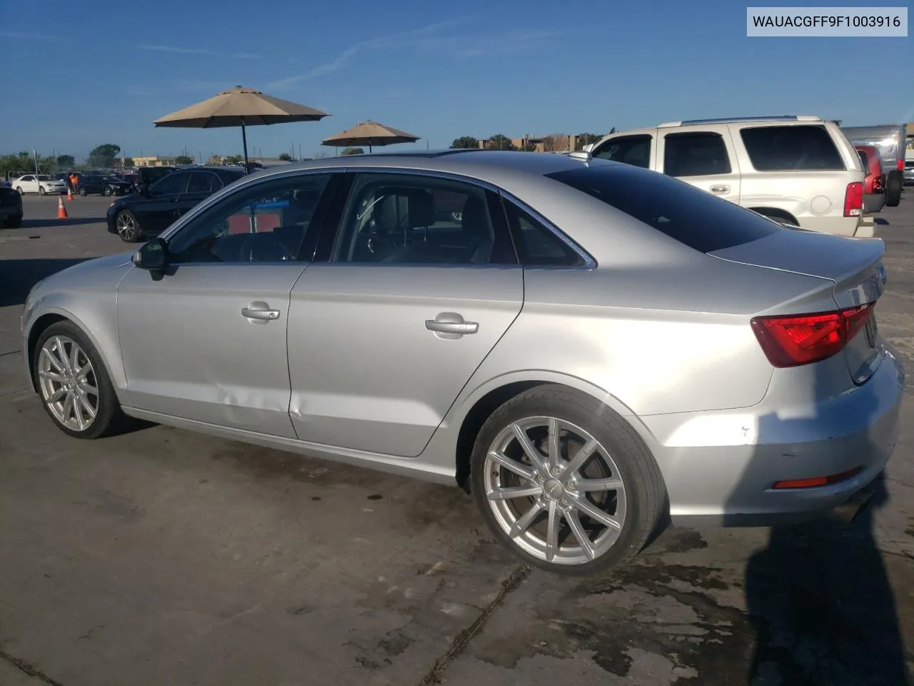 2015 Audi A3 Premium VIN: WAUACGFF9F1003916 Lot: 67658134