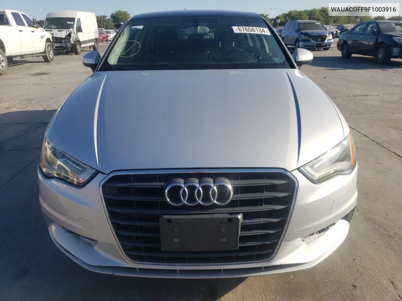 2015 Audi A3 Premium VIN: WAUACGFF9F1003916 Lot: 67658134